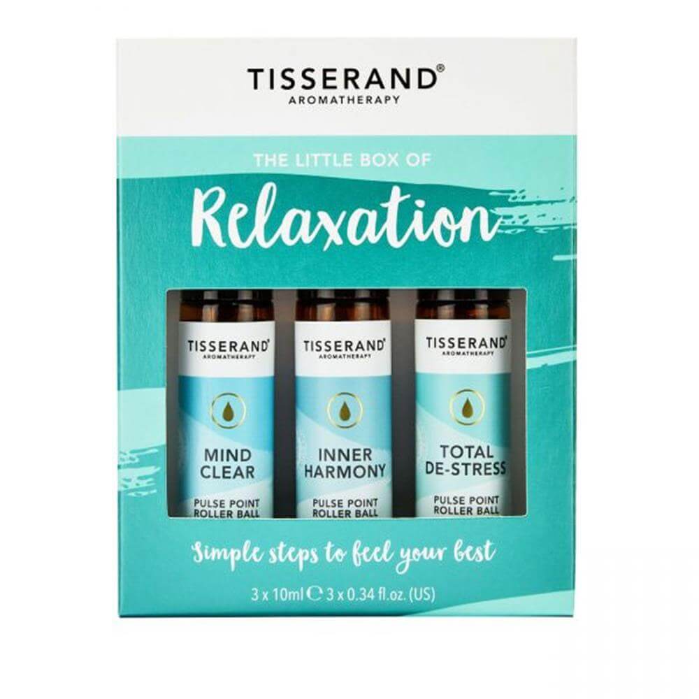 Tisserand The Little Box of Relaxation Roller Balls 3x 10ml